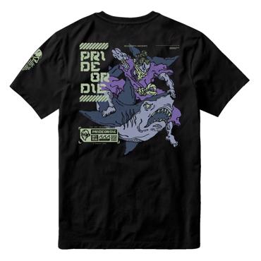 PRiDEorDiE dangerous water v2 T-Shirt -black